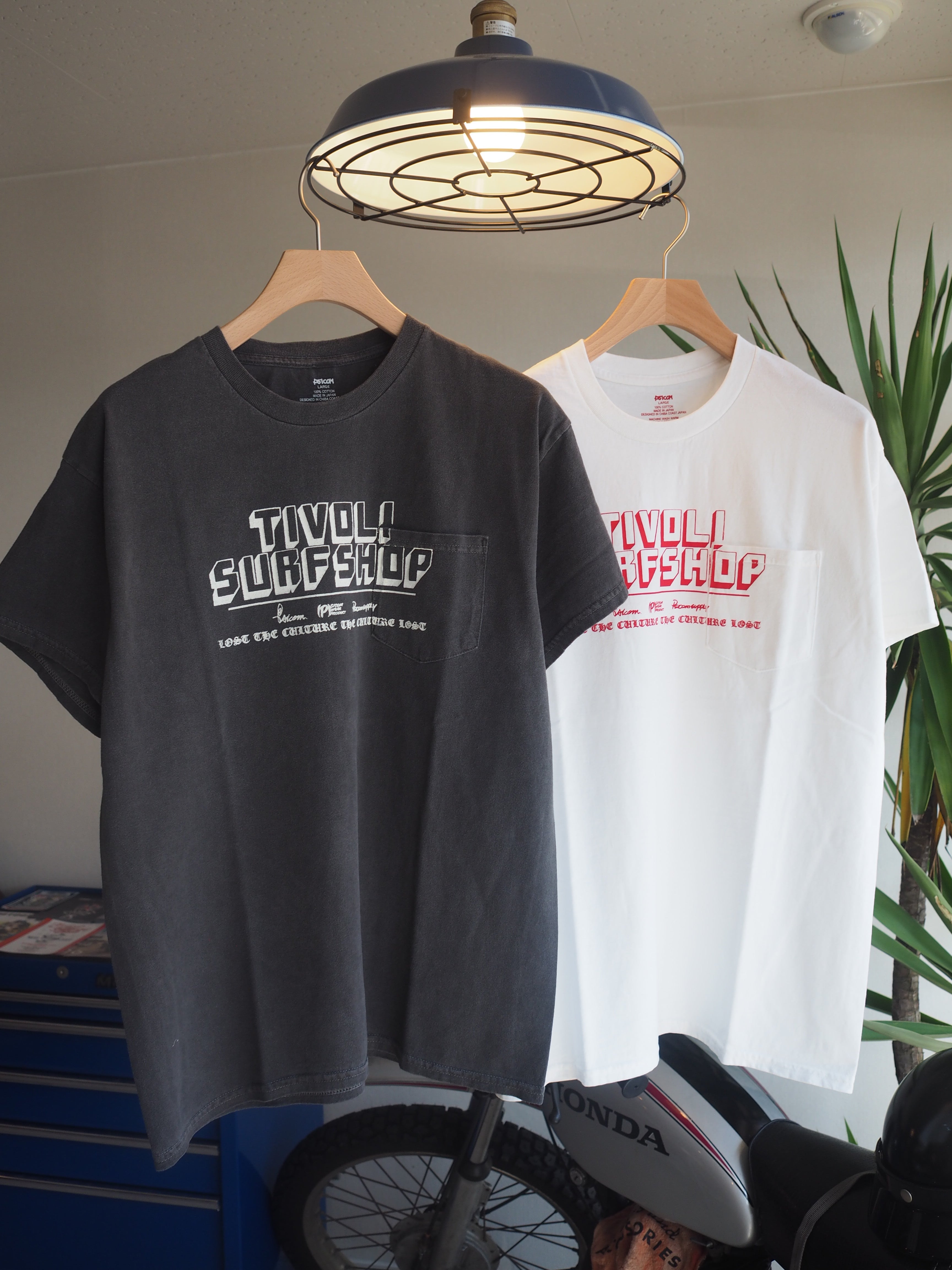 tivoLi surf shop (Psicom) 2026新作S/S Pocket Tee 