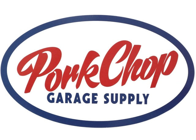 PORKCHOP GARAGE SUPPLY × 福祿壽　ポークチョップ PORKCHOP GARAGE SUPPLY - NEW BIKER WALLET (BLACK×SILVER) / 福禄寿