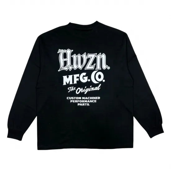 HWZN.MFG.CO. LIGHTNING LOGO L/S TEE SHIRTS ハウゼン ライトニングロゴロングスリーブTシャツ