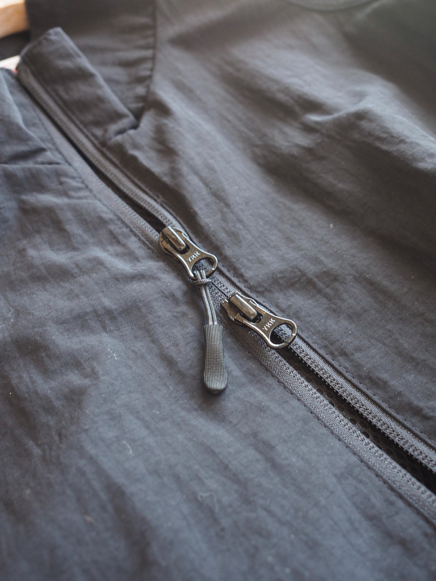 CUT RATE PINSTRIPE NYLON TRACK JACKET カットレイト ピンストライプ ナイロントラックジャケット