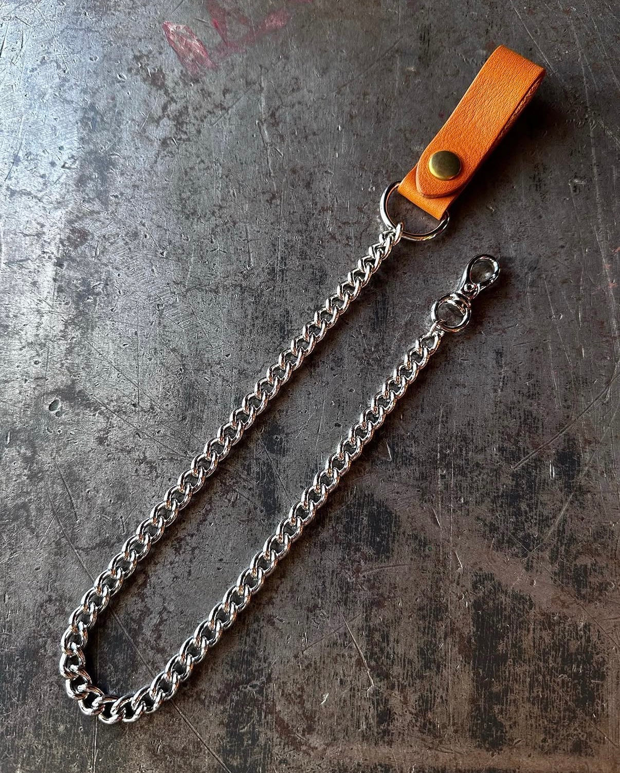 Motive Equipped モーティブイクイップド WALLET CHAIN CHROME BROWN