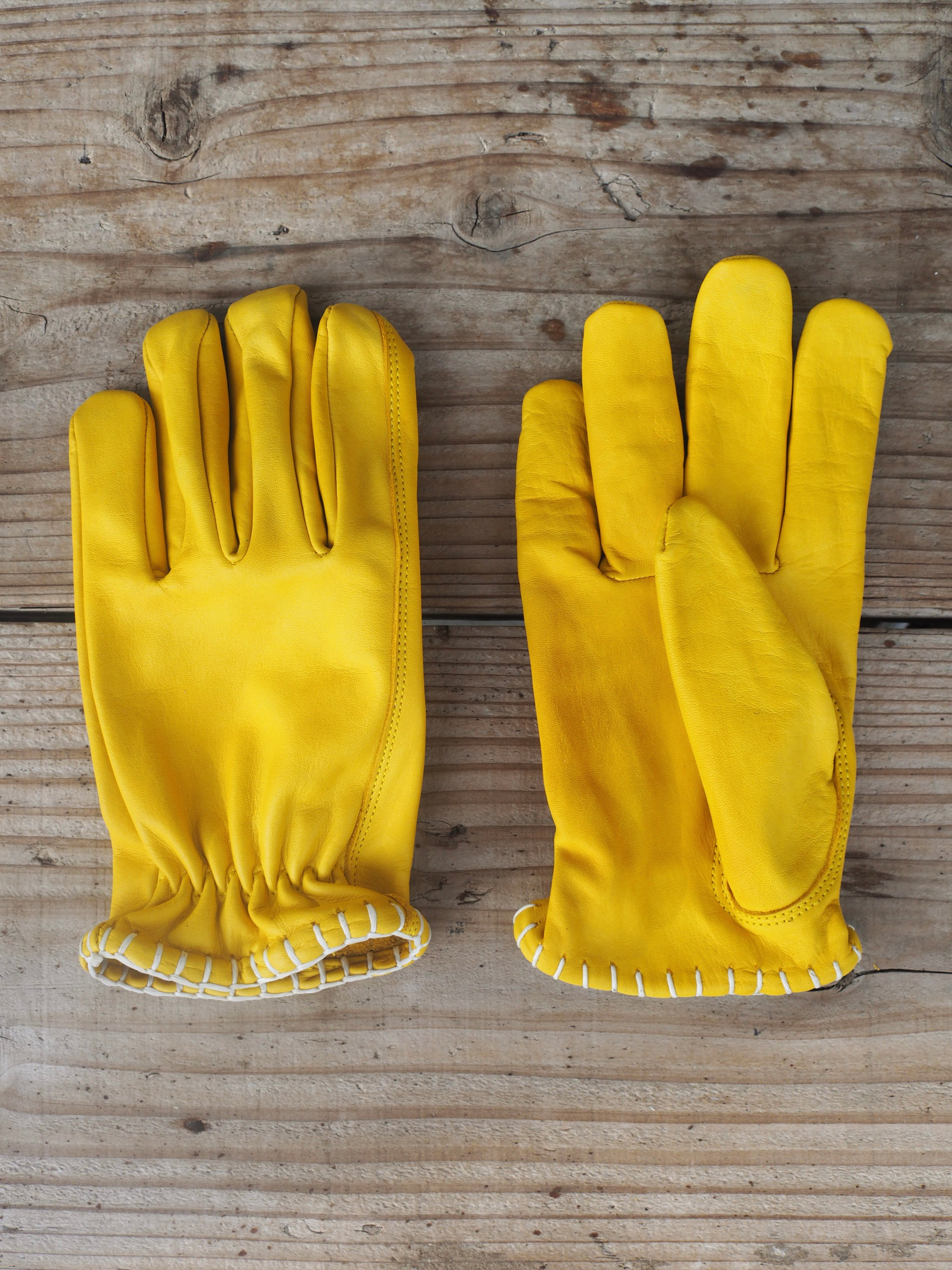 Signal Glove YELLOW / white lace シグナルグローブ イエロー