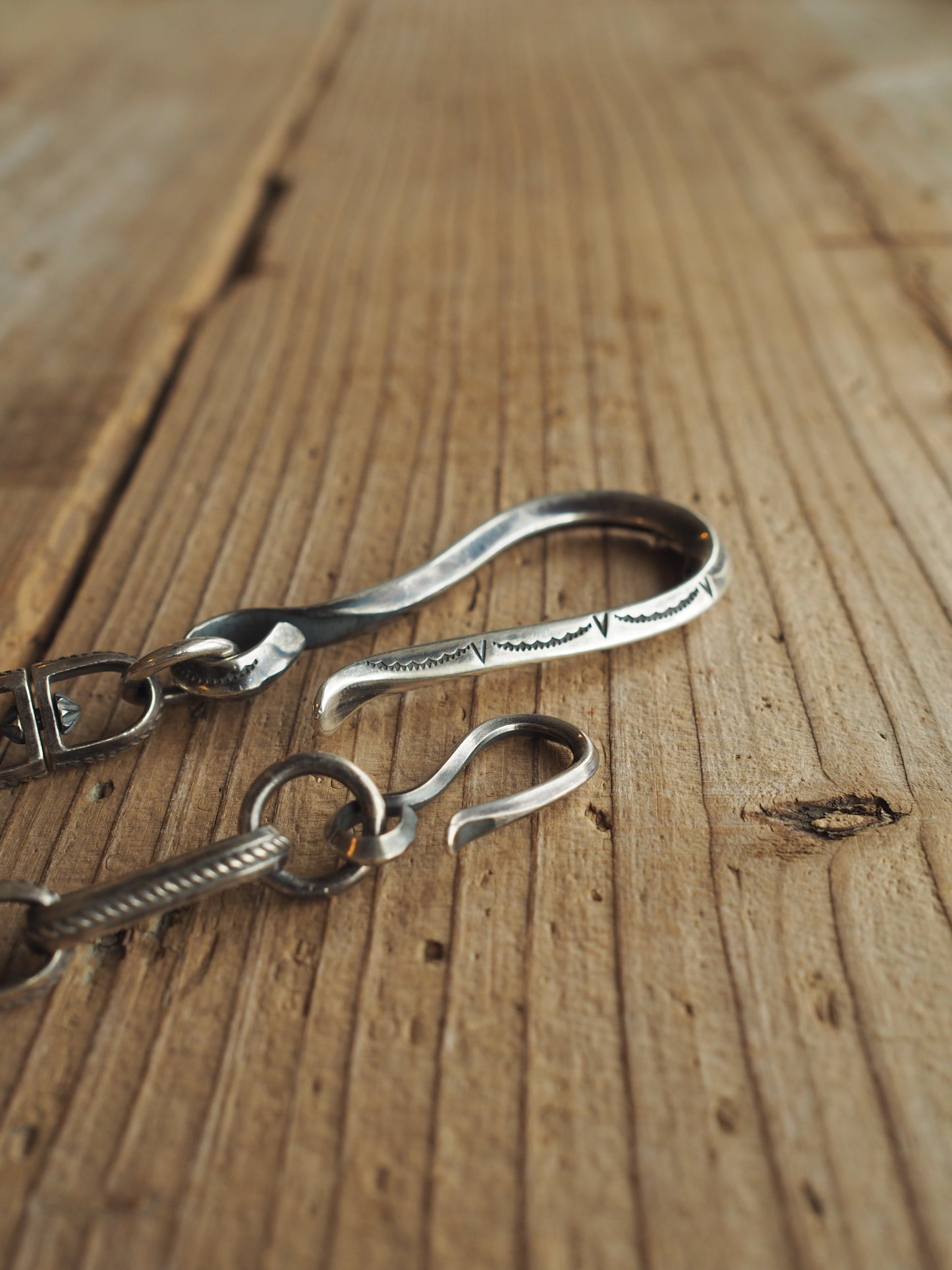 STAMPWORKS Rope Wallet Chain silver 925