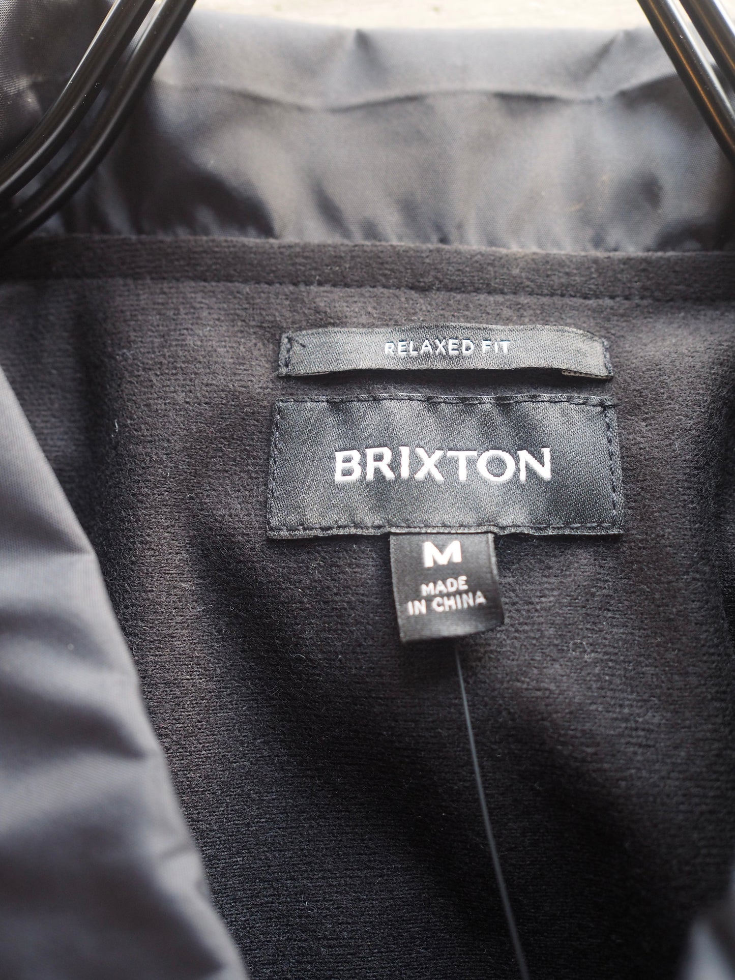 BRIXTON WATCHMAN LW COACHES JKT - BLACK ブリクストン ウォッチメン コーチジャケット