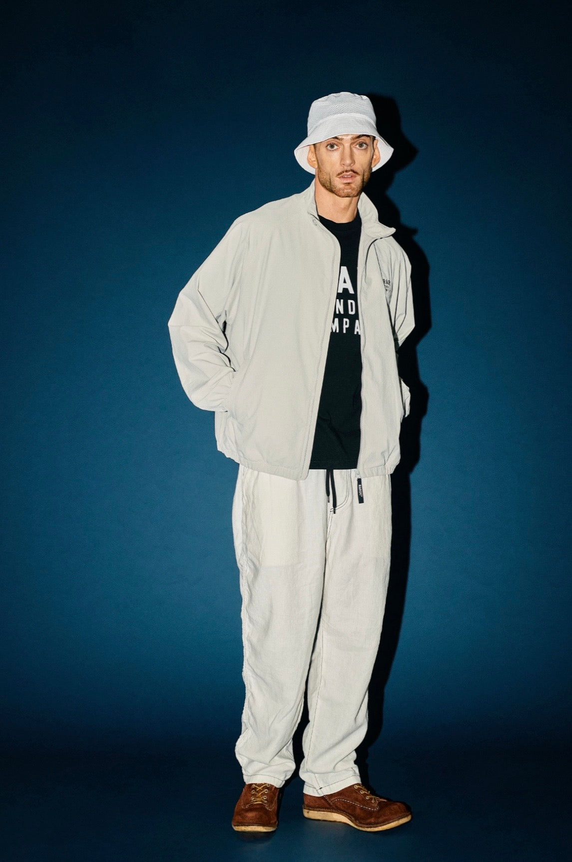 ROUGH AND RUGGED CRUST HAT ラフアンドラゲッド メッシュバケットハット