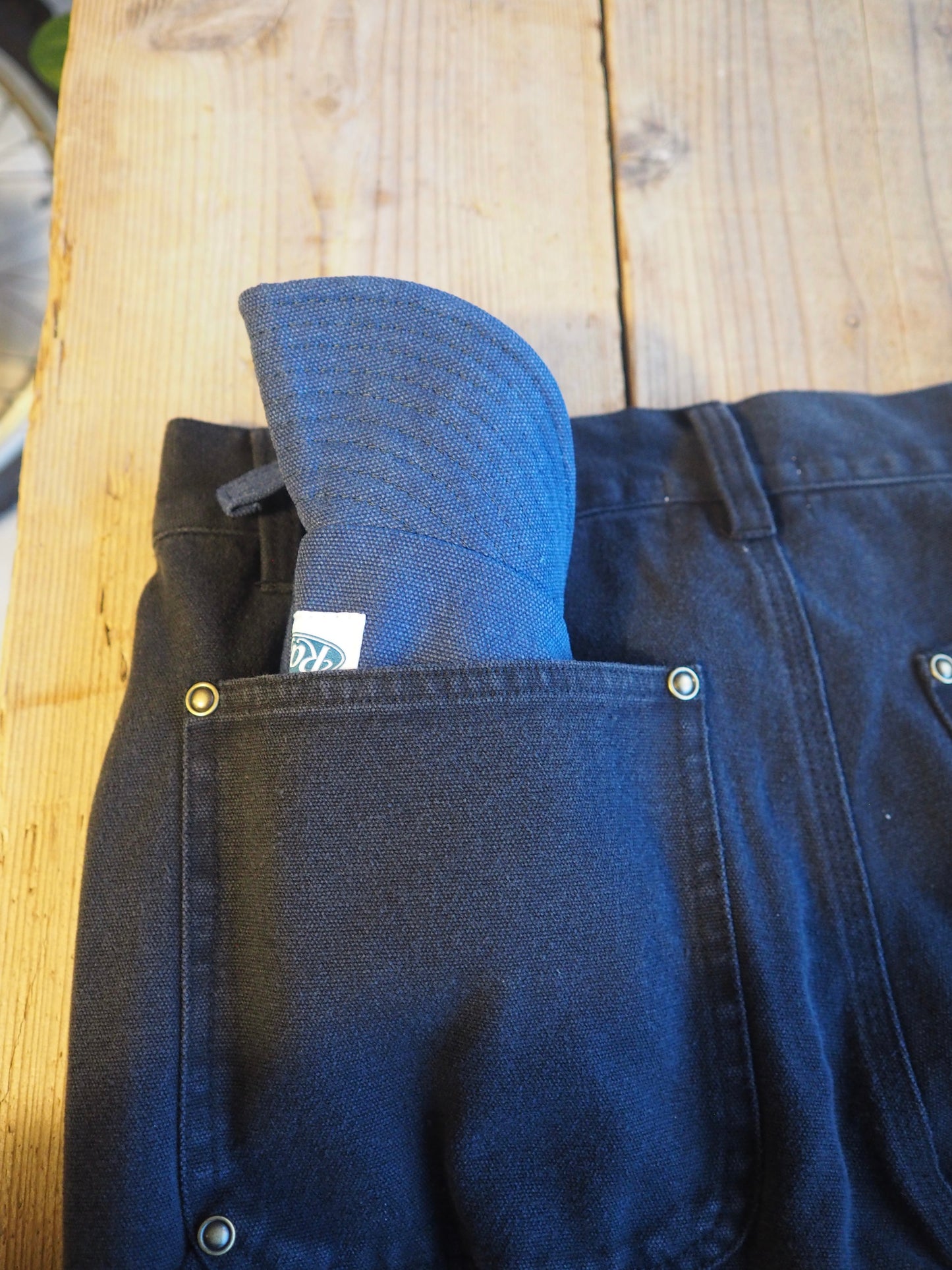 Raffles packable canvas cap