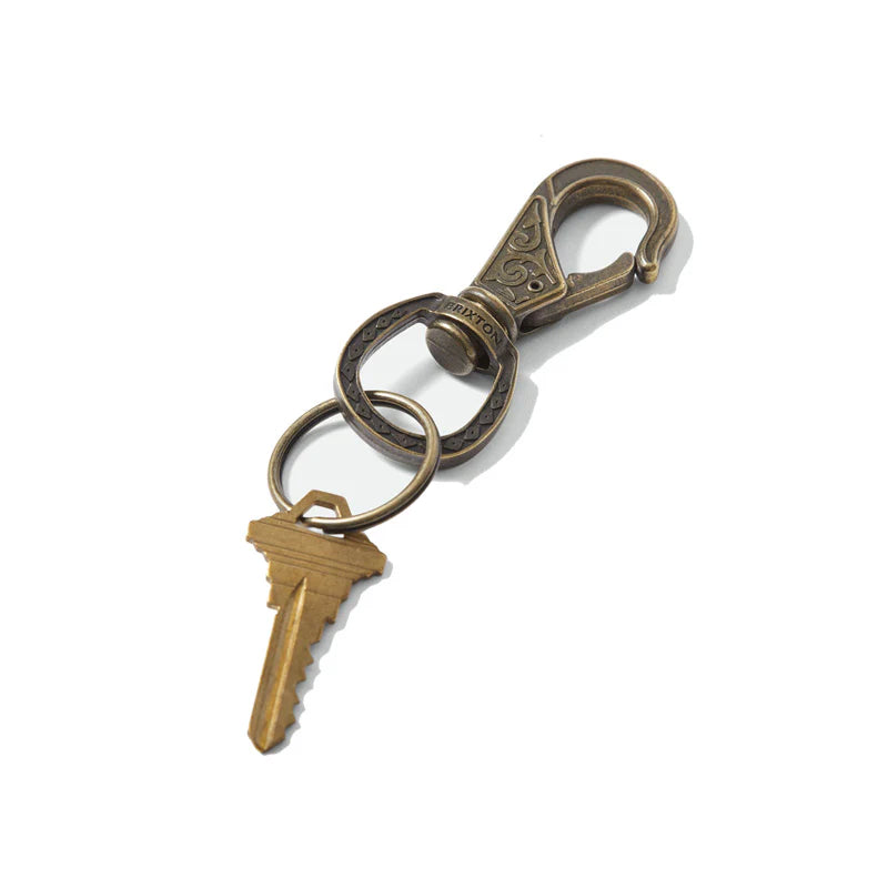 BRIXTON SCROLL KEYCHAIN