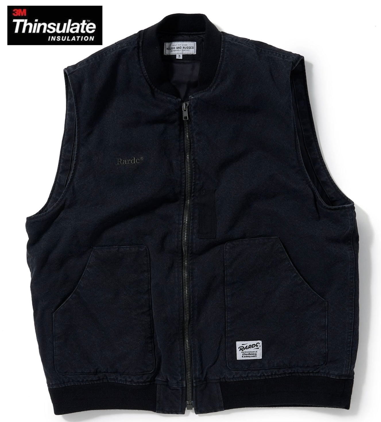 ユーティリティベスト ROUGH AND RUGGED SQV utility vest ラフアンドラゲッド