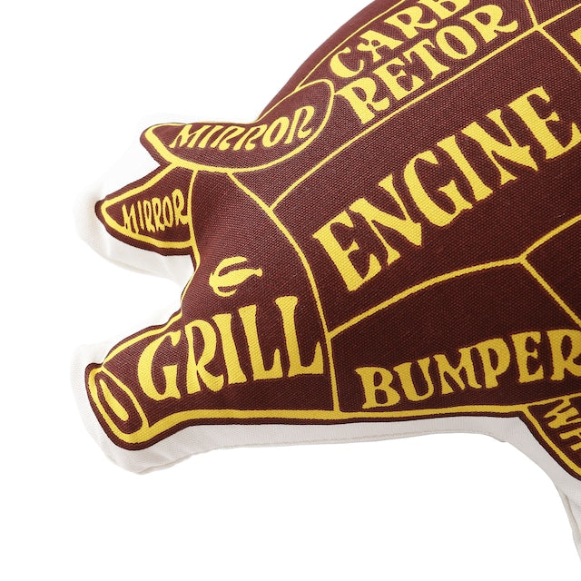 PORKCHOP GARAGE SUPPLY PORK CUSHION/BRN×MTD