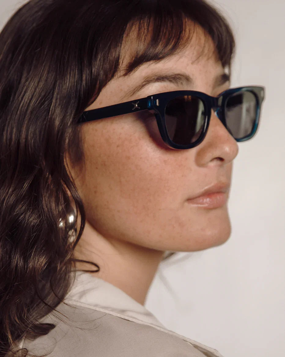 DECADE eyewear EARL 50s BLUE / GREY-POLARIZED (偏光)