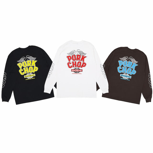 PORKCHOP GARAGE SUPPLY WP BIG LOGO L/S TEE ポークチョップガレージサプライ WPビッグロゴロングスリーブTシャツ