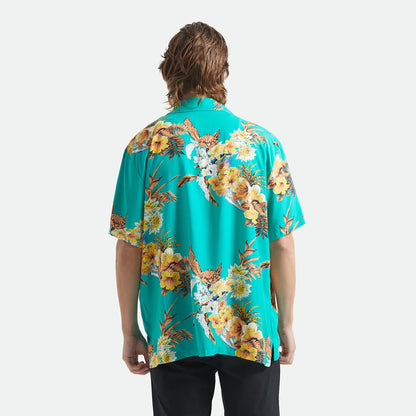 BRIXTON BUNKER VACATION S/S WVN ブリクストン バンカーバケーション リラックスショートスリーブシャツ
