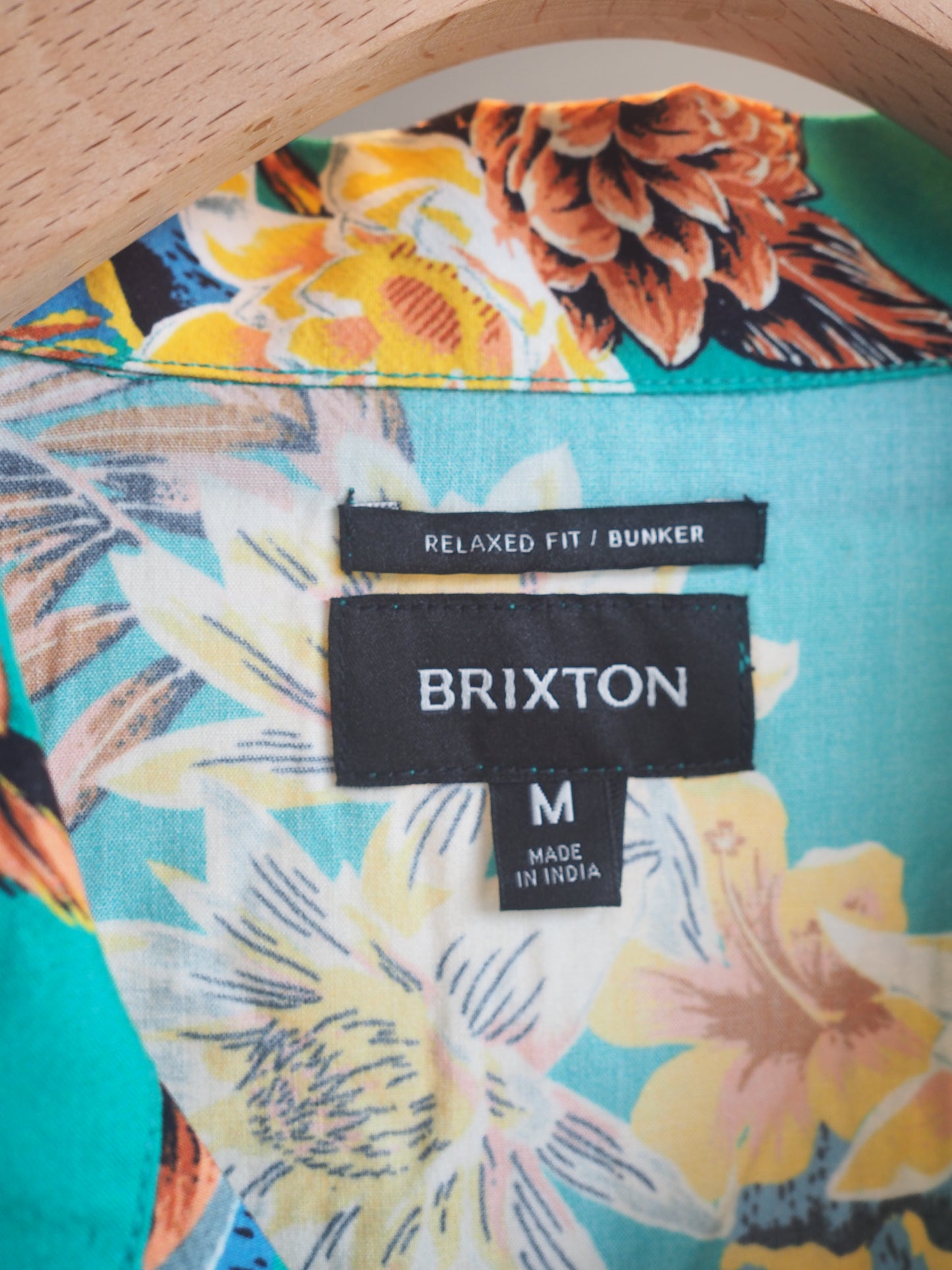 BRIXTON BUNKER VACATION S/S WVN ブリクストン バンカーバケーション リラックスショートスリーブシャツ