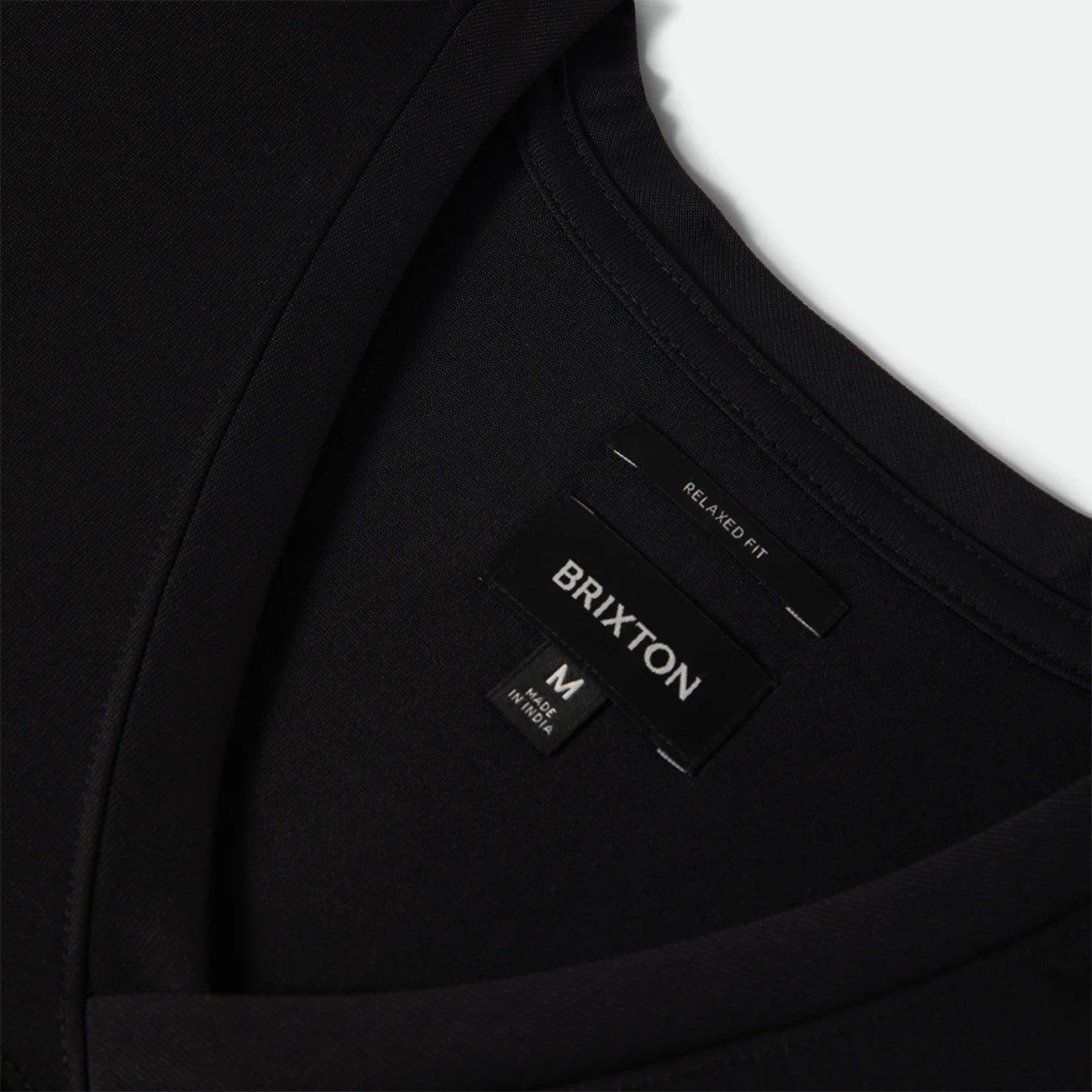 BRIXTON BAGGY MESH PRACTICE JERSEY - BLACK/WHITE CHIPPA ブリクストン バギーメッシュジャージ