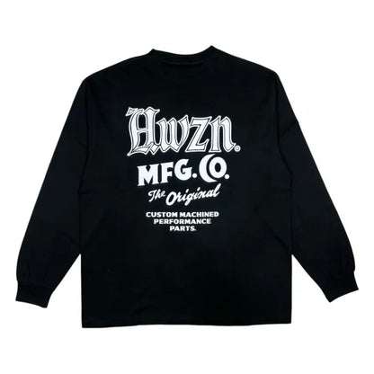 HWZN.MFG.CO.  LIGHTNING LOGO L/S TEE SHIRTS　ハウゼン　ライトニングロゴロングスリーブTシャツ