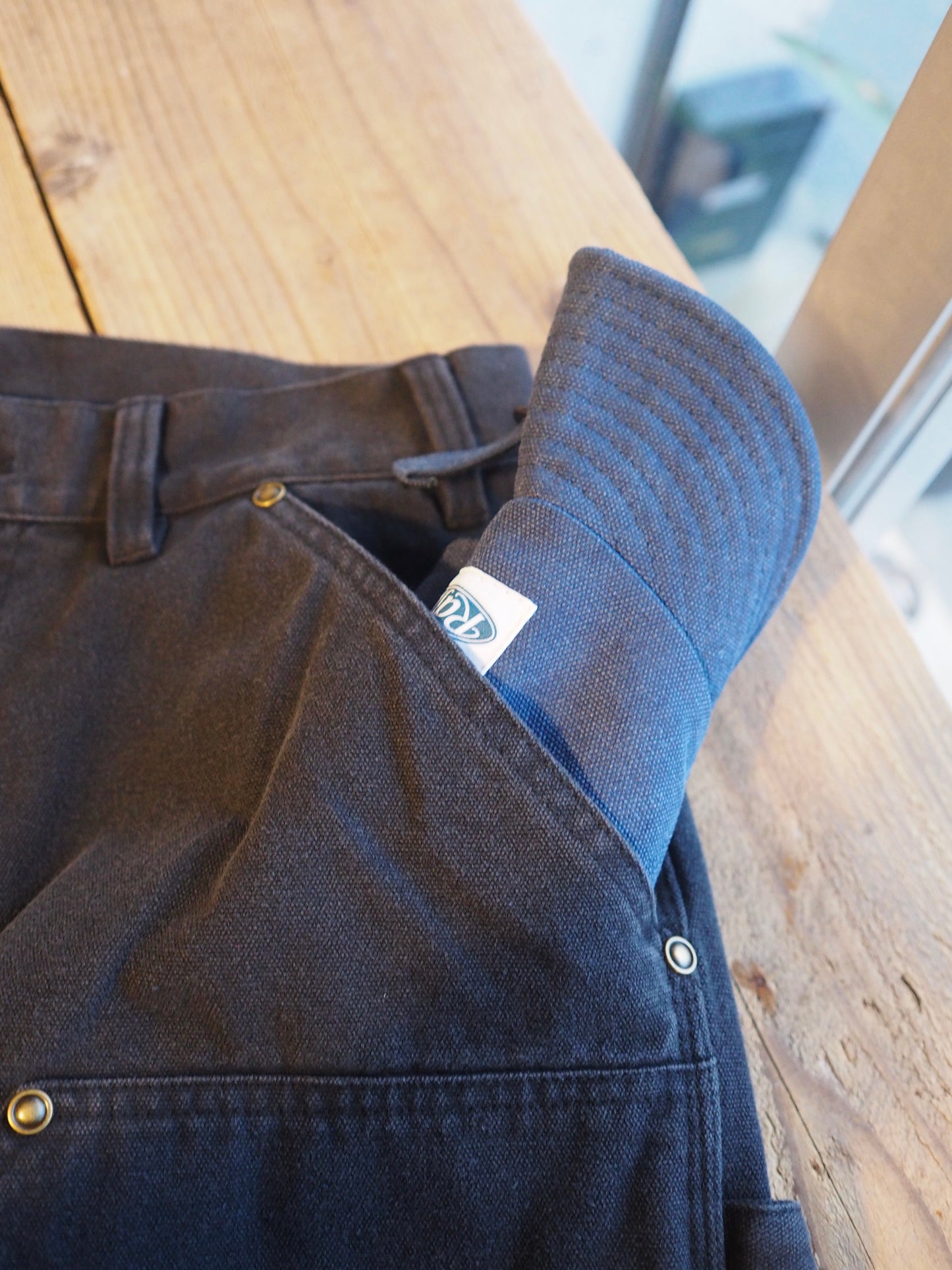 Raffles packable canvas cap