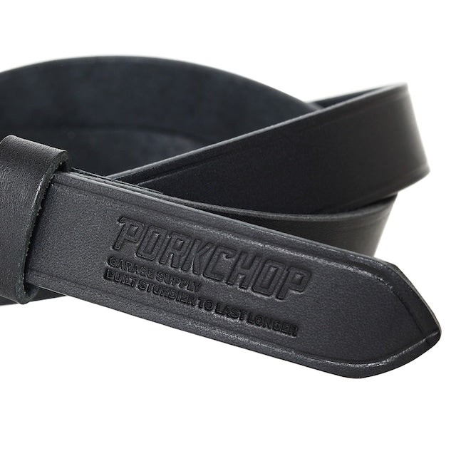 PORKCHOP GARAGE SUPPLY LEATER BELT ポークチョップガレージサプライ レザーベルト