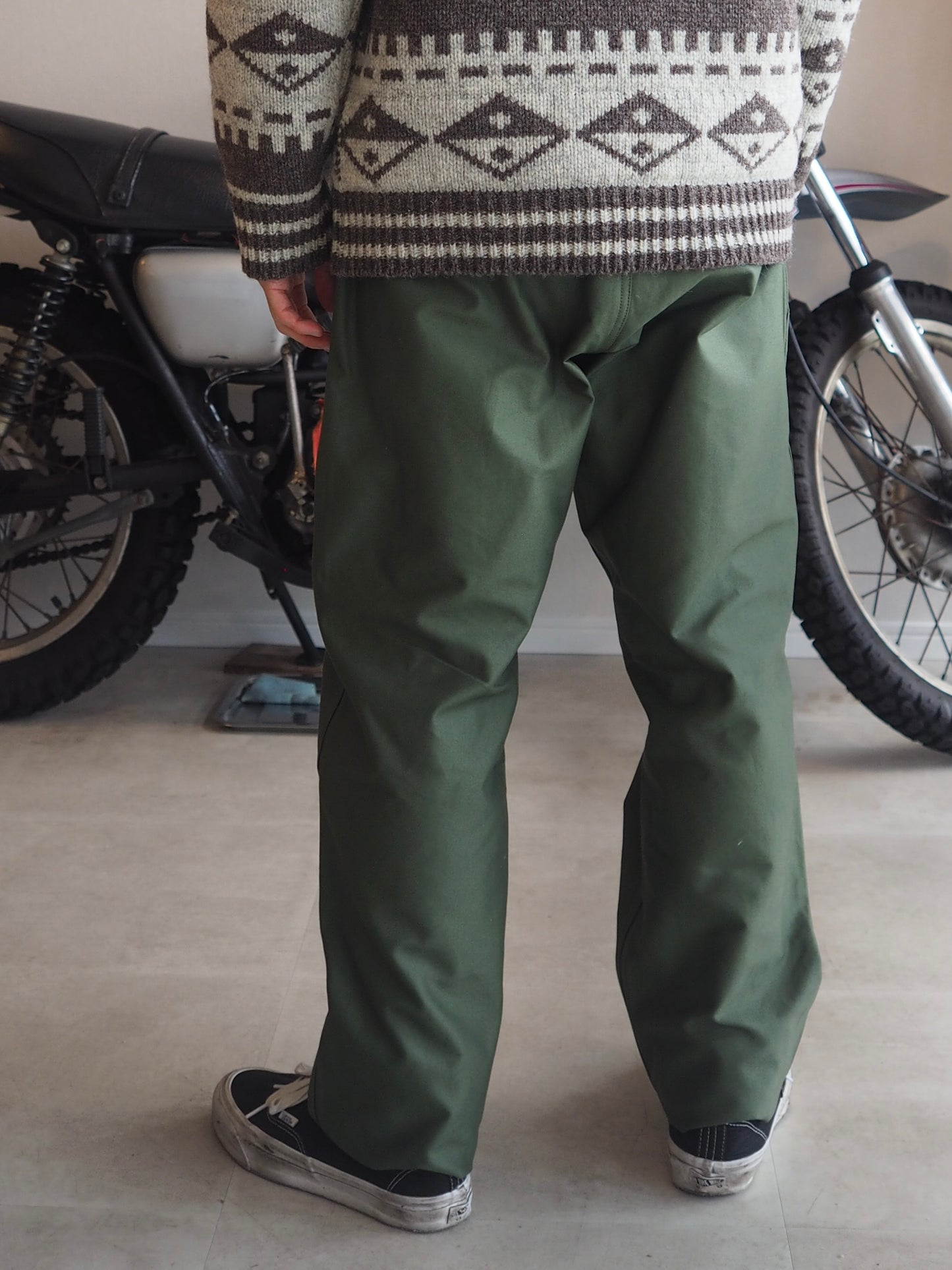 Psicom tivoLi surf shop WORK PANTS F 2025 / Olive