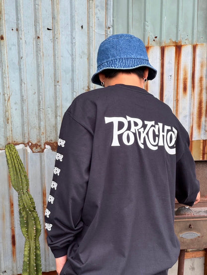 PORKCHOP GARAGE SUPPLY SC LOGO L/S TEE
