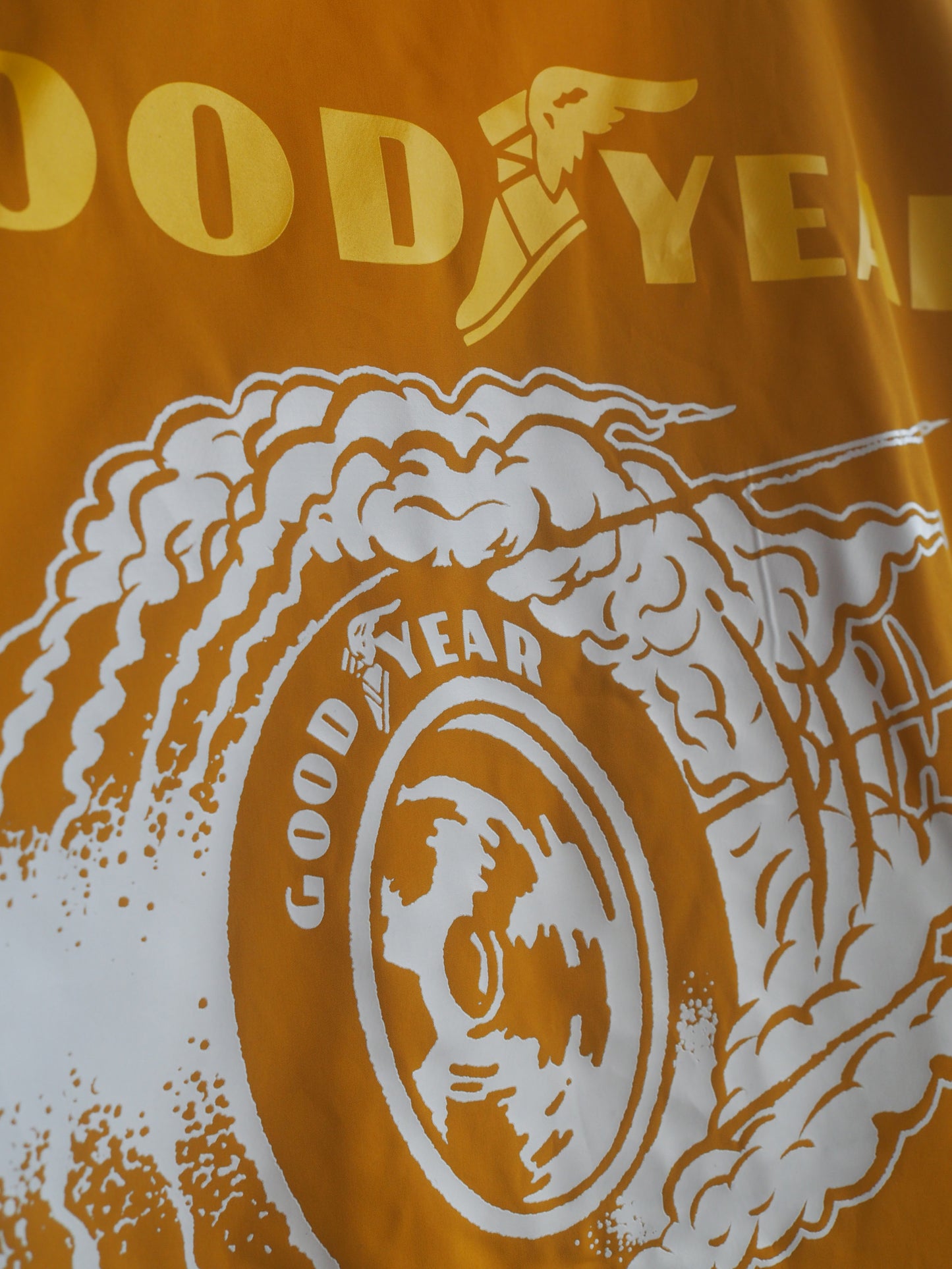 BRIXTON GOODYEAR SLICK WIND BREAKER NUGGET GOLD ブリクストン グッドイヤー コーチジャケット