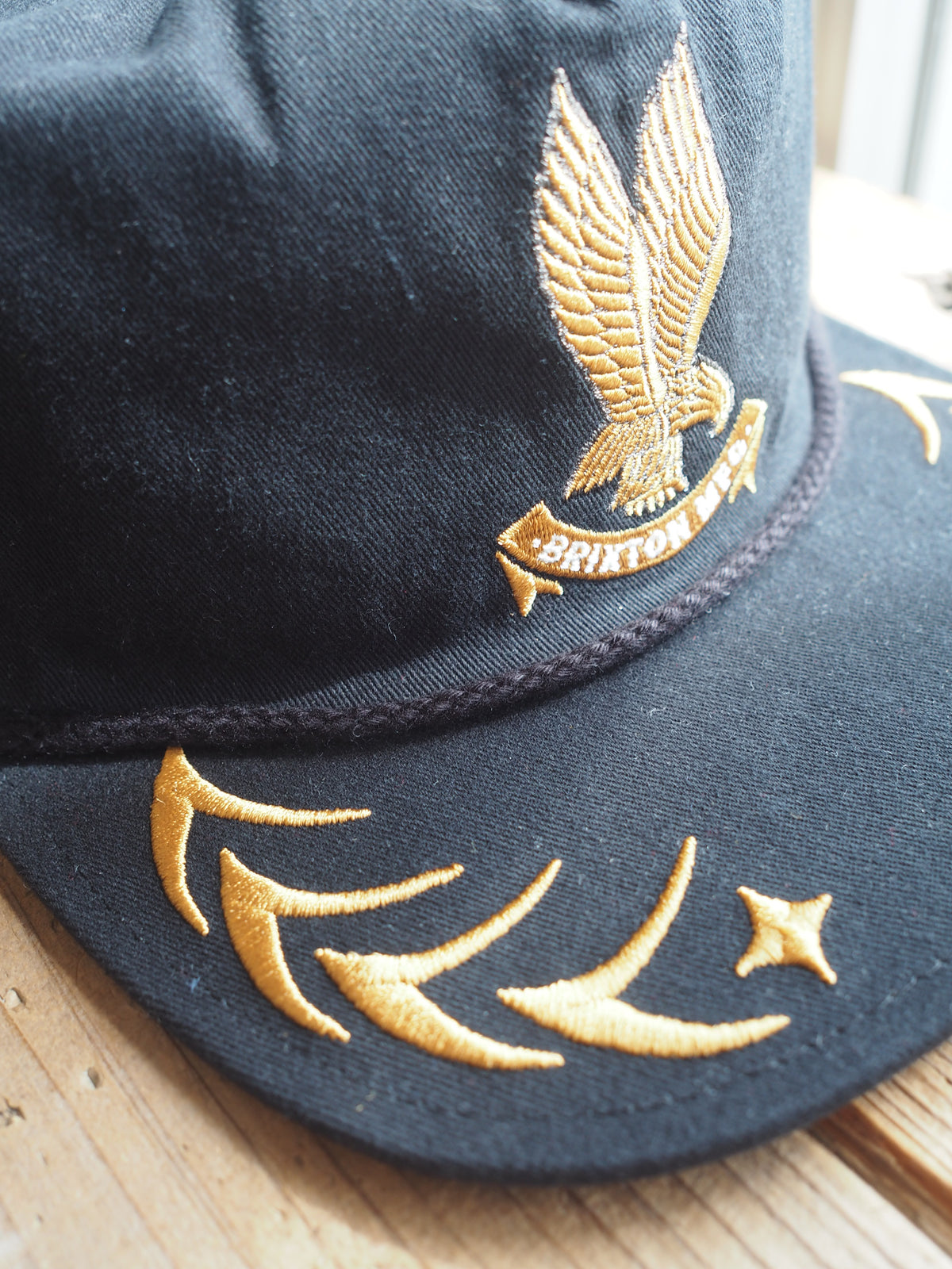 BRIXTON COVALL SNAPBACK - BLACK