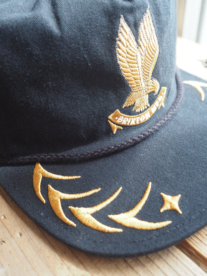 BRIXTON COVALL SNAPBACK - BLACK