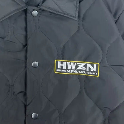 HWZN.MFG.CO.  Box logo quilting jacket　ハウゼン　ボックスロゴ　キルティングジャケット