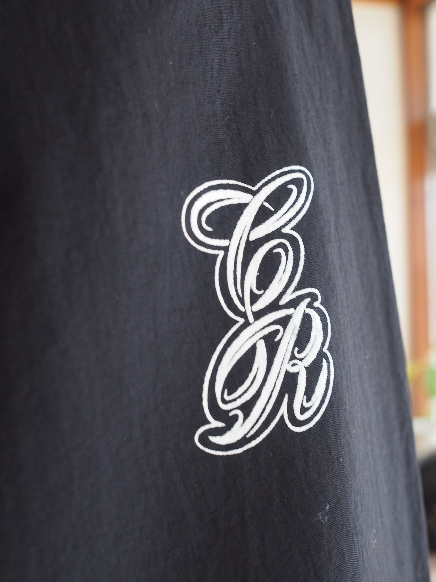 CUT RATE PINSTRIPE NYLON TRACK PANTS カットレイト ピンストライプ ナイロントラックパンツ