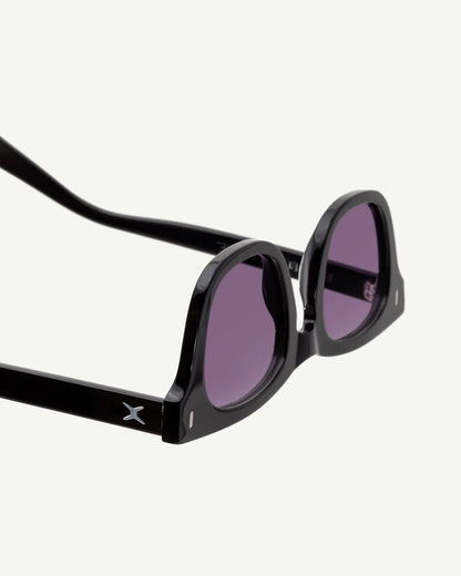 DECADE eyewear EARL 50s  GLOSS BLACK / PURPLE