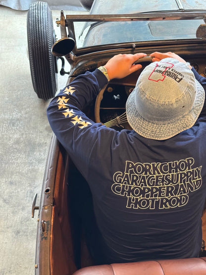 PORKCHOP GARAGE SUPPLY C&H LOGO L/S TEE