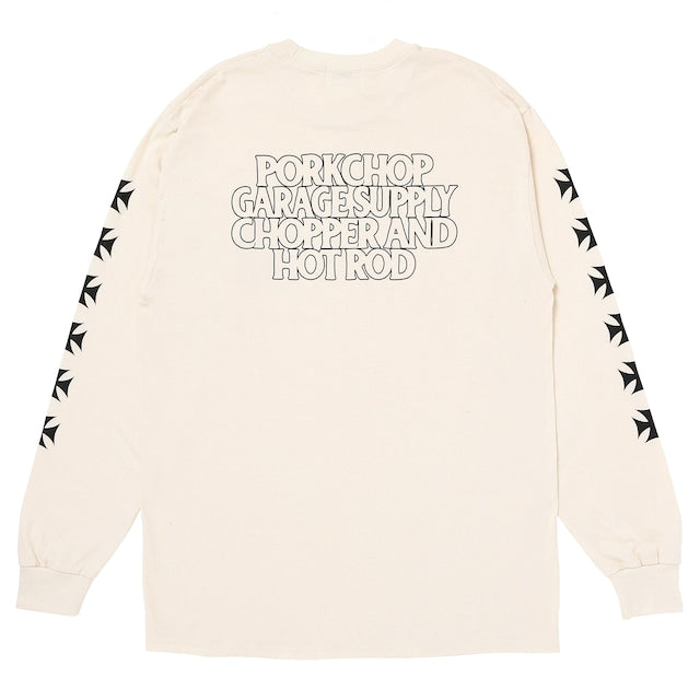 PORKCHOP GARAGE SUPPLY C&H LOGO L/S TEE