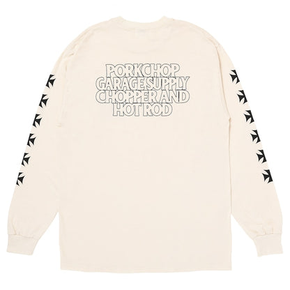 PORKCHOP GARAGE SUPPLY C&H LOGO L/S TEE