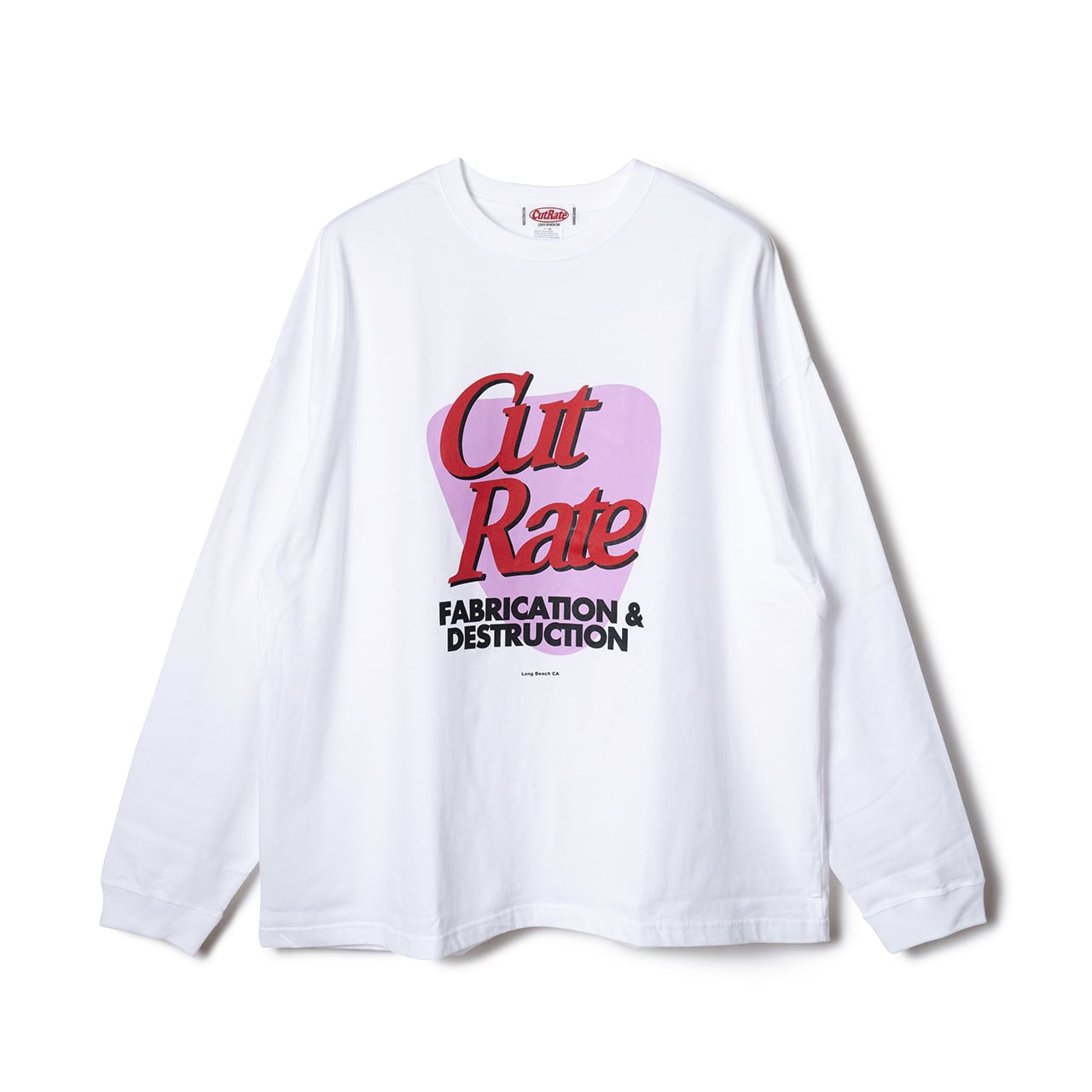 CUTRATE F&D LOGO L/S TEE　カットレイト　F&DロゴロングスリーブTシャツ