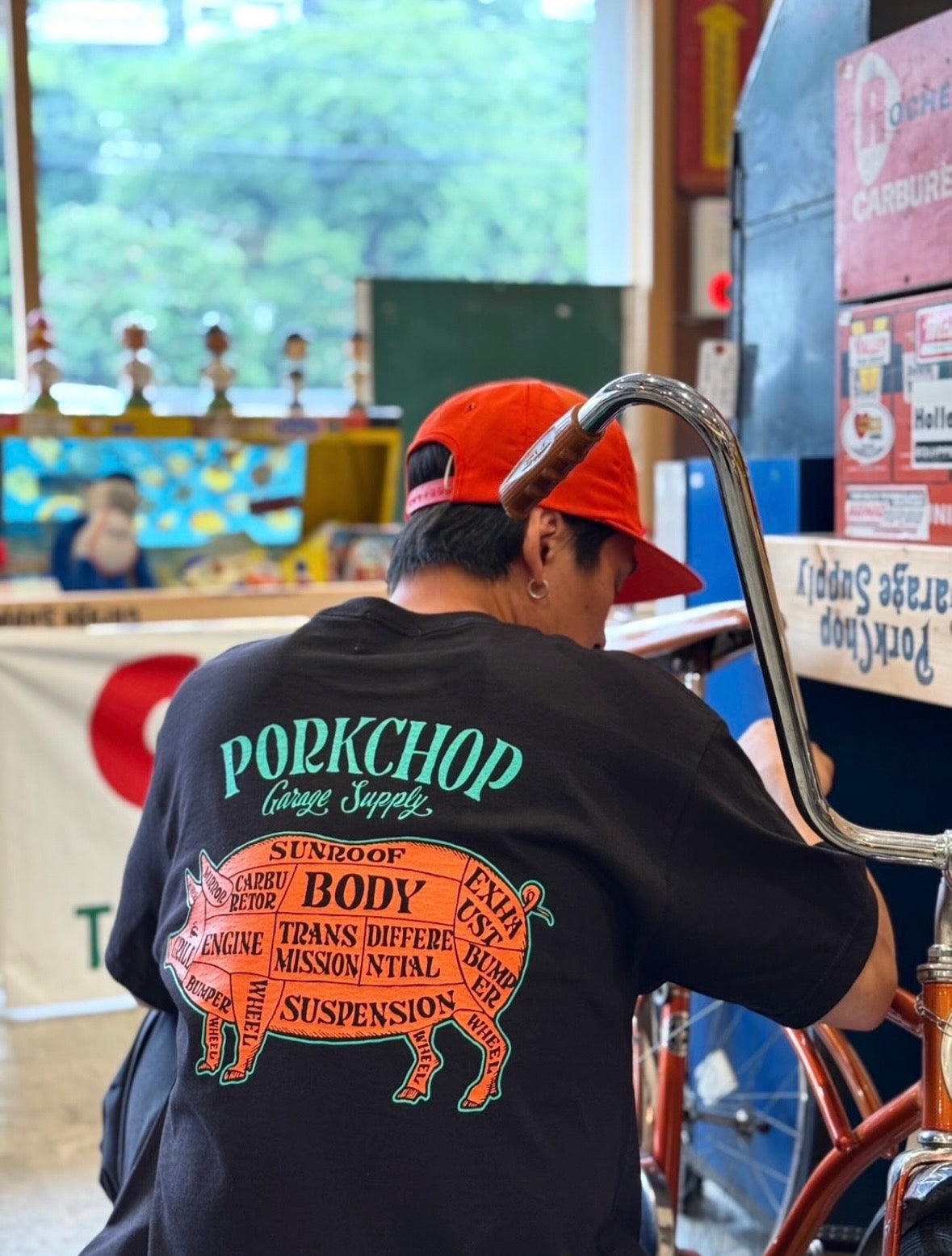 PORKCHOP GARAGE SUPPLY PORK BACK TEE