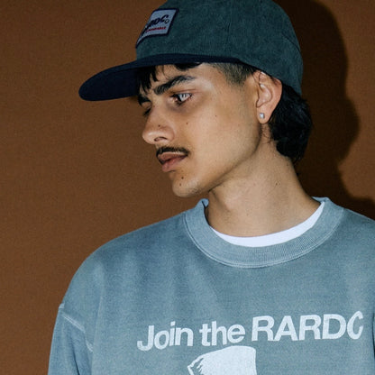 ROUGH AND RUGGED BICOLOR CAP  GRAY / BLACK
