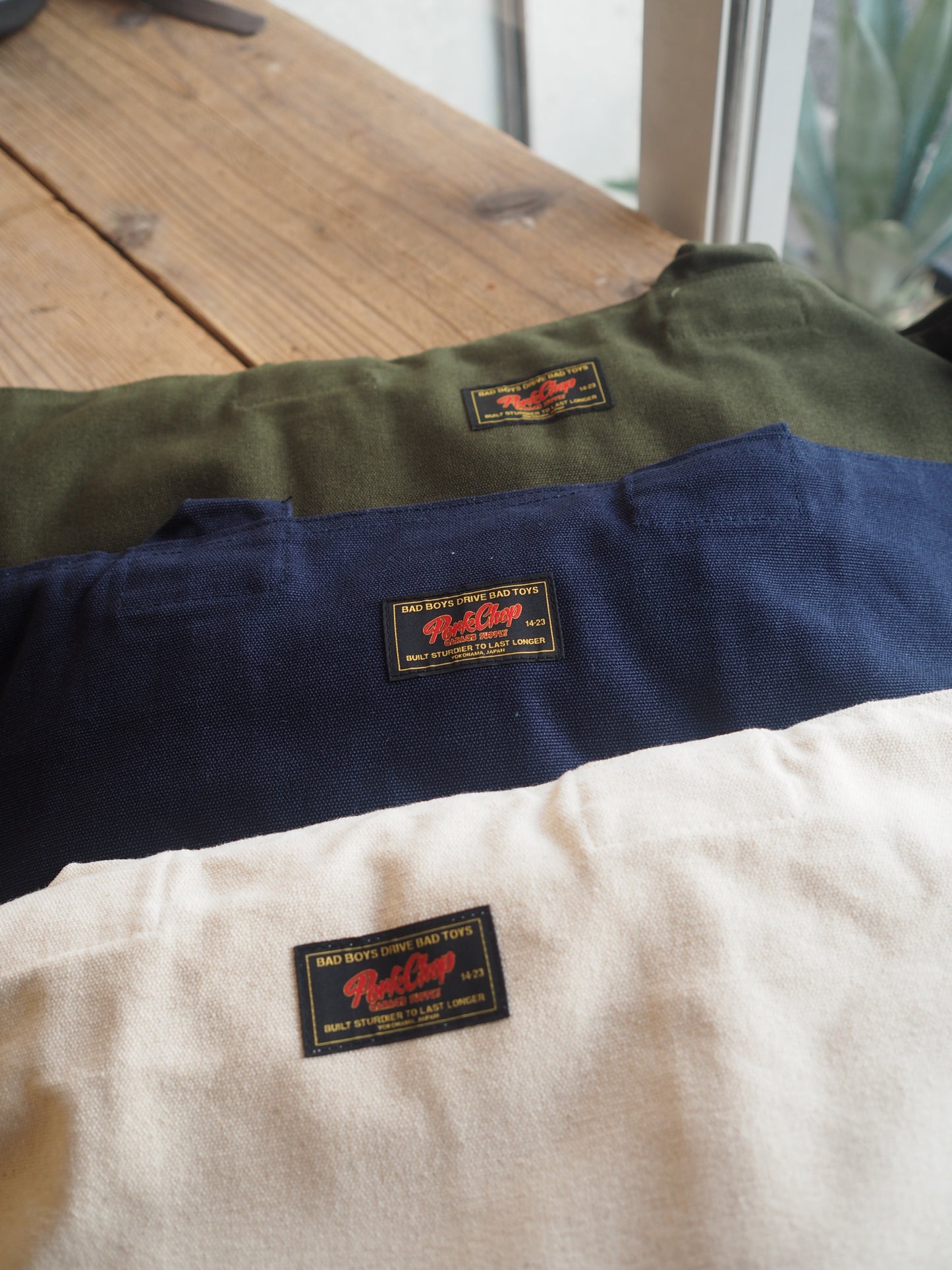 PORKCHOP GARAGE SUPPLY CYOW ZIP TOTE BAG ポークチョップガレージサプライ　ジップトートバッグ