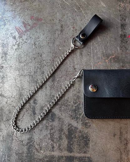 Motive Equipped WALLET CHAIN CHROME BLACK
