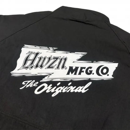 HWZN.MFG.CO.  LIGHTNING LOGO WATER REPELLENT TRACK JACKET　ハウゼン　ライトニングロゴ　トラックジャケット