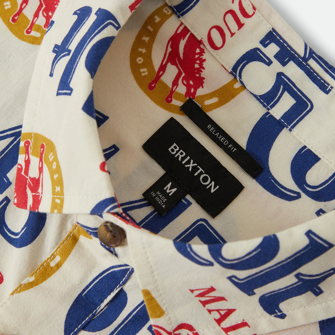 BRIXTON Colt45 x brixton S/S WVN - MULTI ブリクストン コルト45 ショートスリーブシャツ