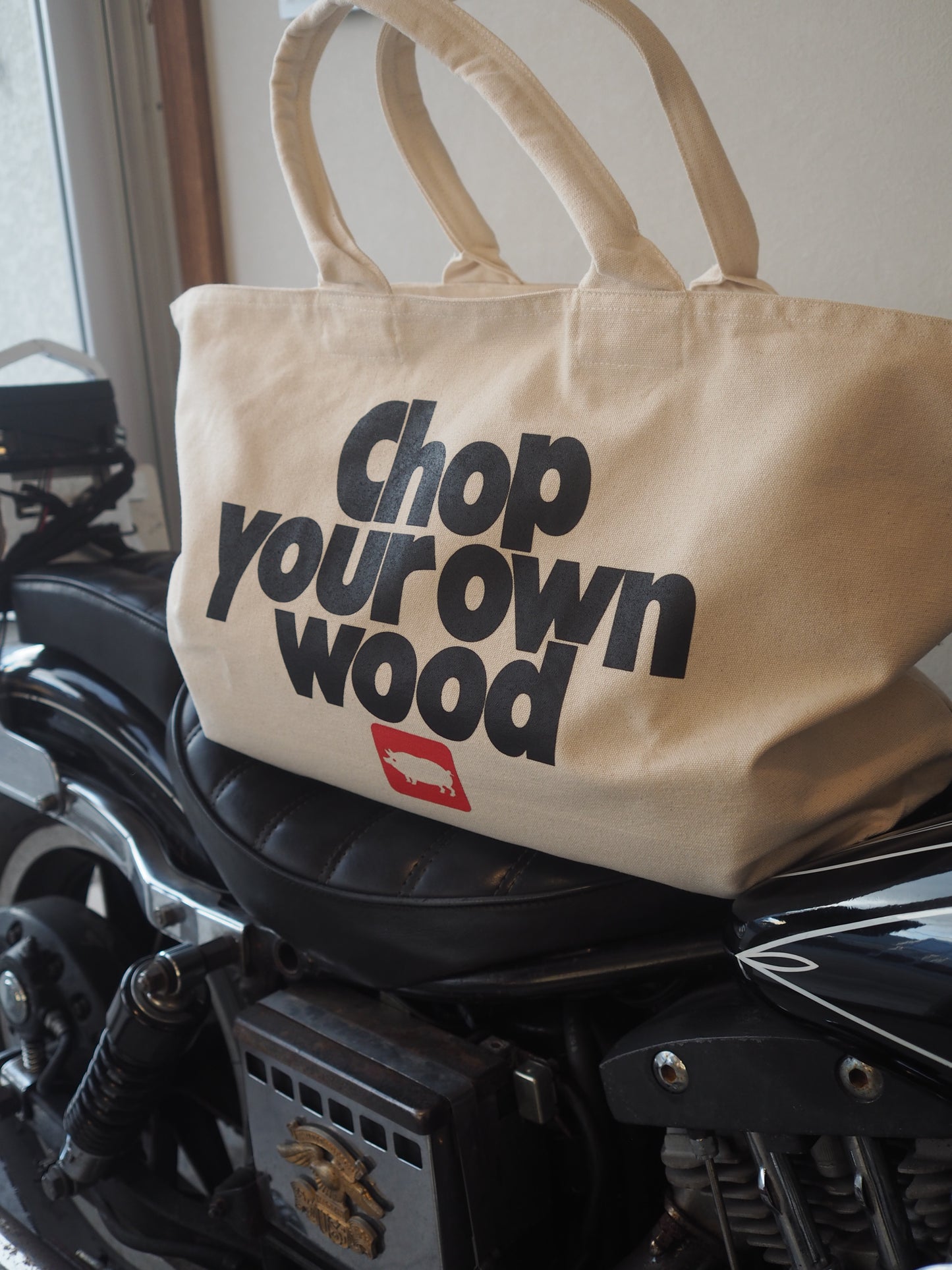 PORKCHOP GARAGE SUPPLY CYOW ZIP TOTE BAG ポークチョップガレージサプライ　ジップトートバッグ