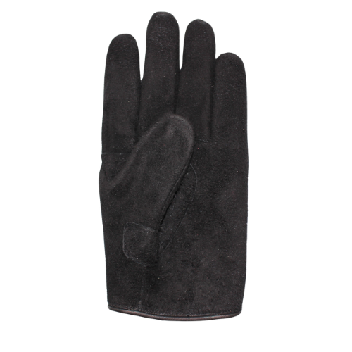 powwow the gauntlet TYPE-TERRY Roughout Leather Black パウワウ