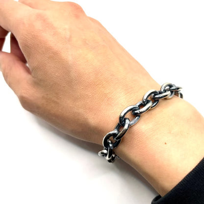 HATCHET Metal Work Studio H.M.W.S HB-29-SP "SilverPlating" Bracelet
