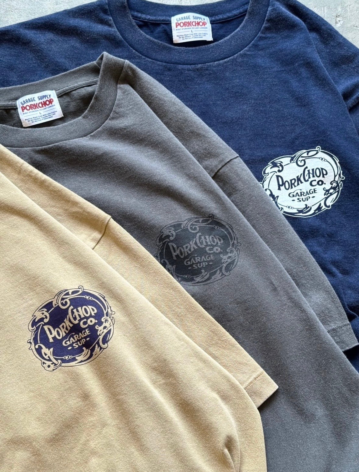 PORKCHOP GARAGE SUPPLY F LEAF LOGO TEE