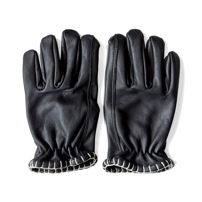 Signal Glove BLACK / white lace