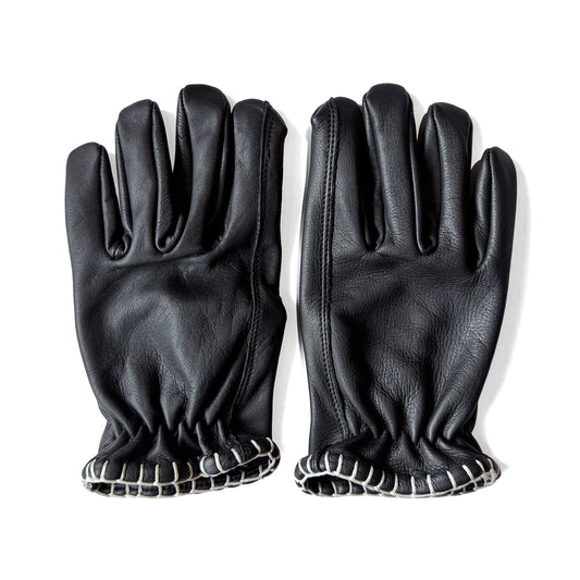 Signal Glove BLACK / white lace