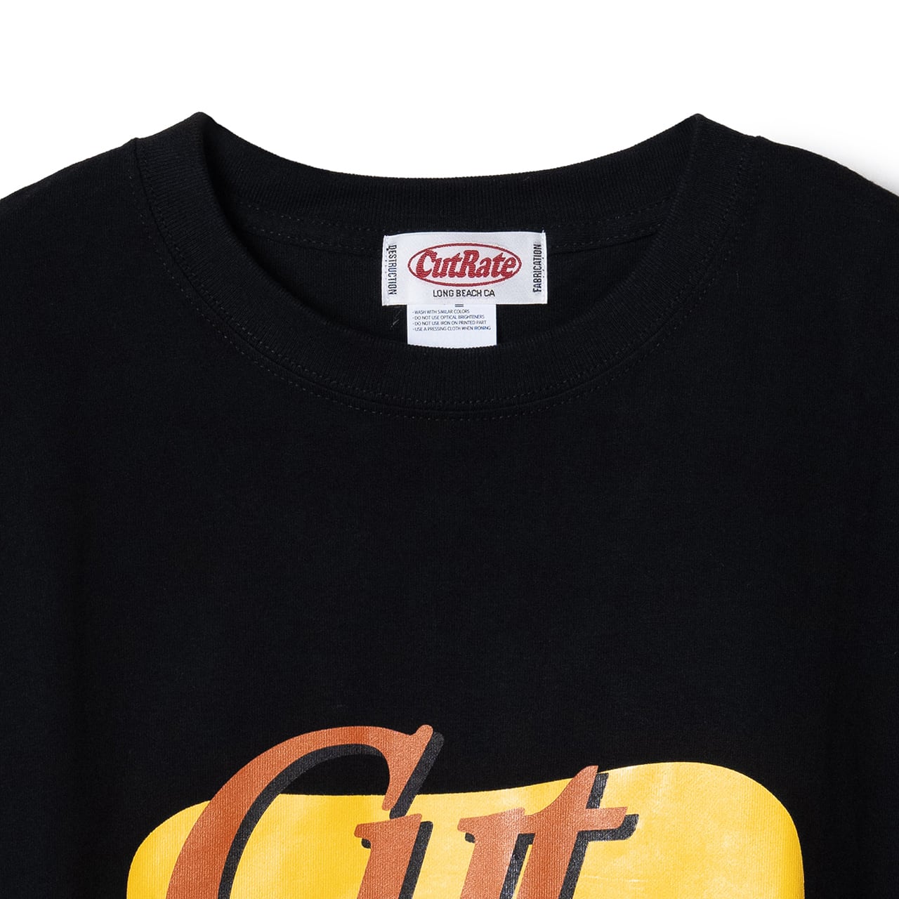 CUTRATE F&D LOGO L/S TEE　カットレイト　F&DロゴロングスリーブTシャツ