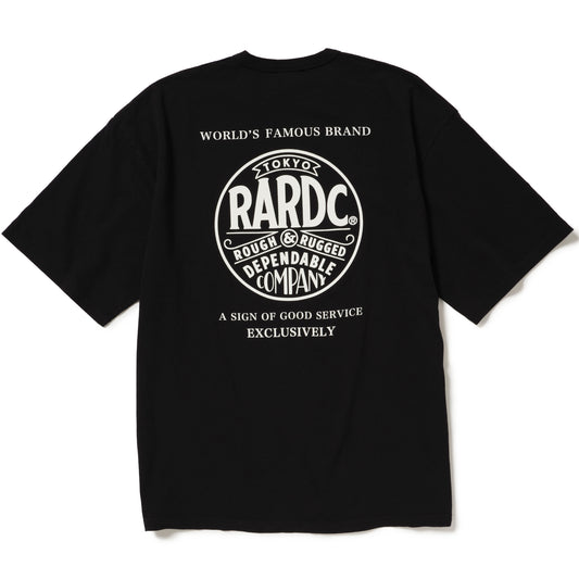 ROUGH AND RUGGED DESIGN SS circle logo　ラフアンドラゲッド　デザインTシャツ　サークルロゴ