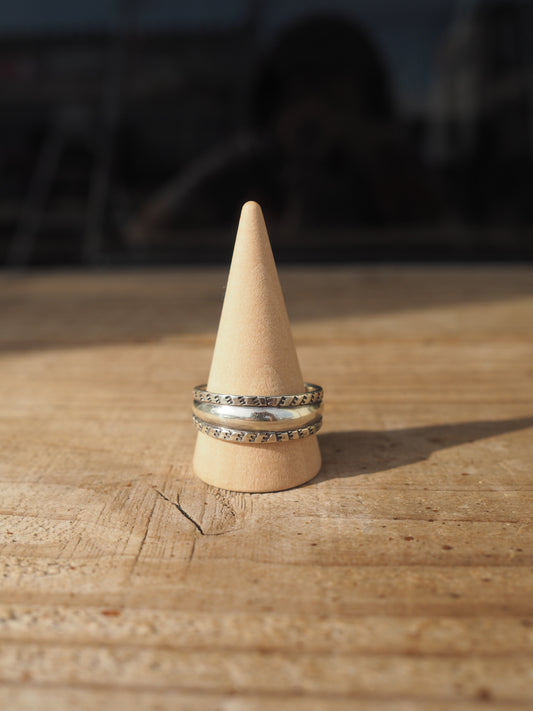 STAMPWORKS Chisel Work Ring dome