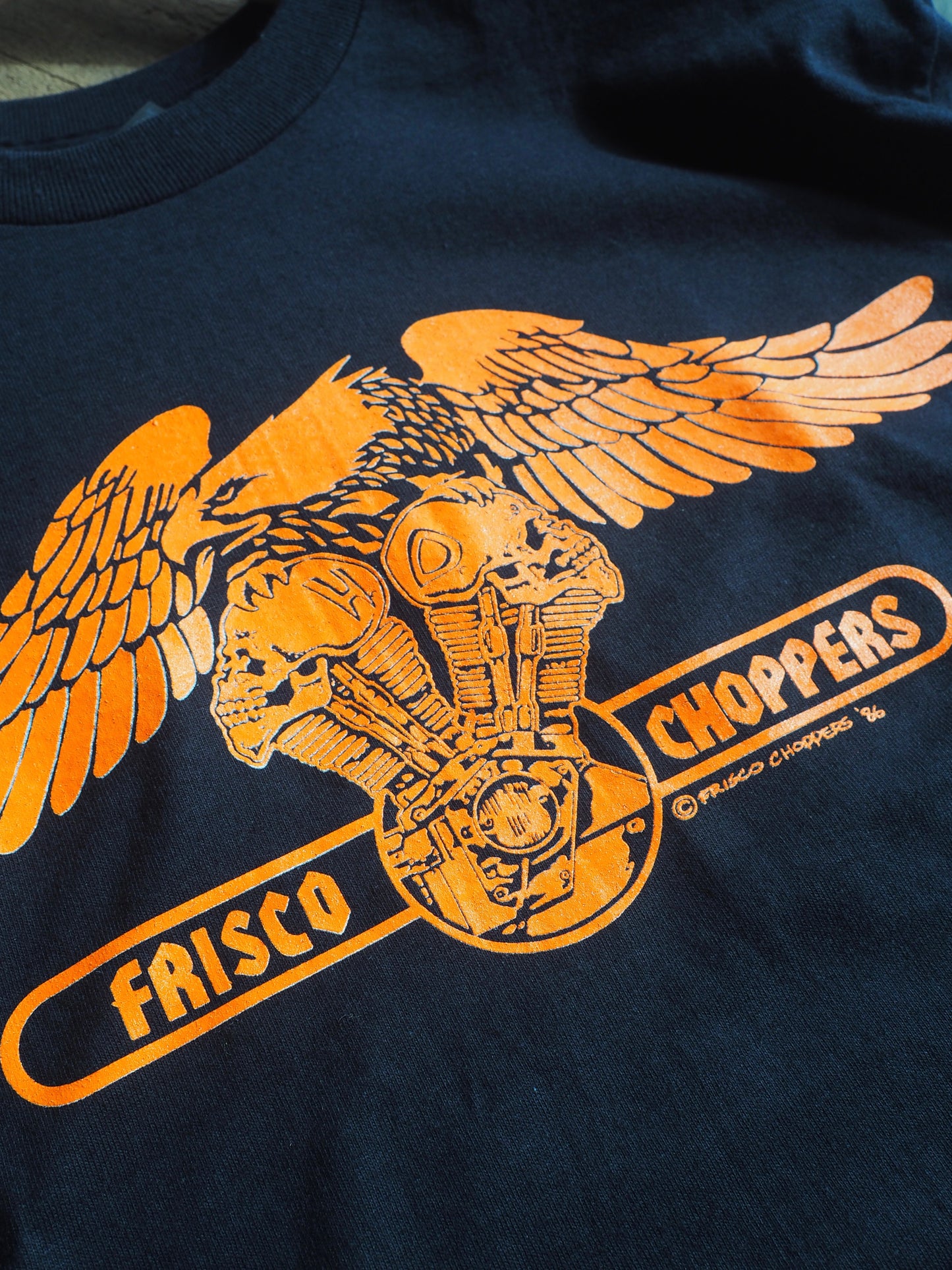 Frisco Choppers 日本限定リミテッドカラー Old School Eagle S/S T-Shirt　フリスコチョッパーズ　オールドスクールイーグルTシャツ
