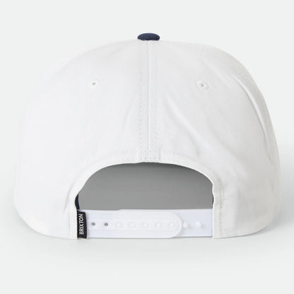 BRIXTON MORADO MP SNAPBACK MIDNIGHT BLUE/WHITE ブリクストン モラード スナップバックキャップ